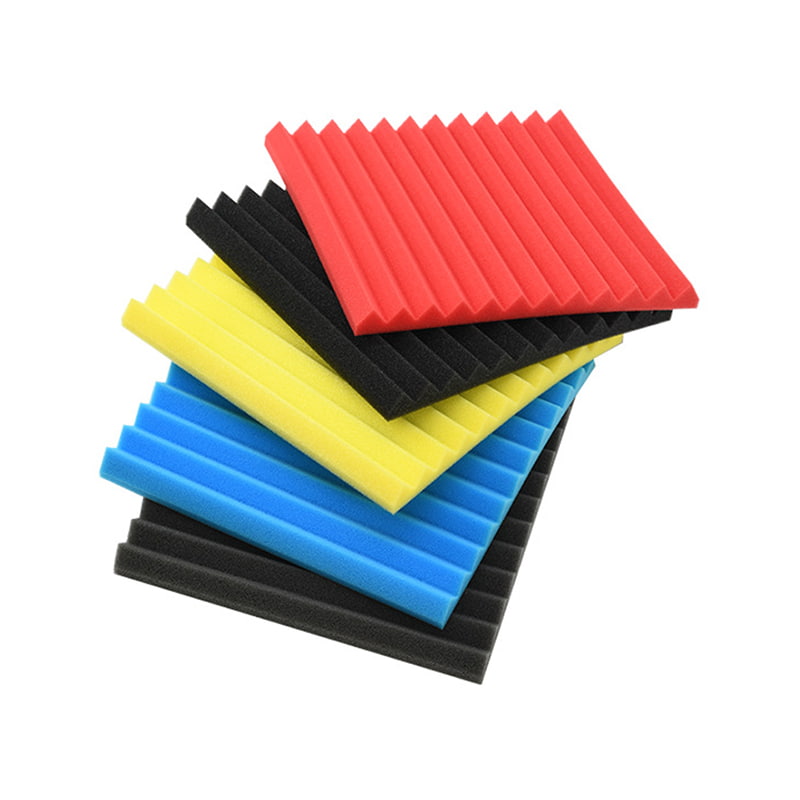 โรงงานที่กำหนดเอง KTV Music Room ดูดซับเสียง Shock-Proof Cotton Slivers อะคูสติกโฟมฟองน้ำโพลียูรีเทนสำหรับบันทึกเพลง